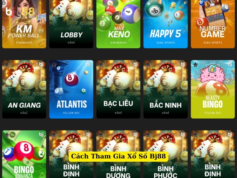 cách tham gia xổ số bj88